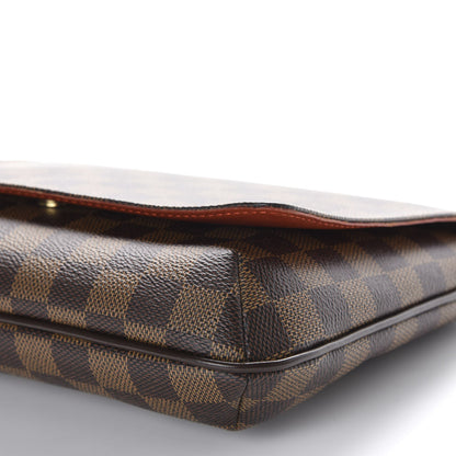 Louis Vuitton Damier Ebene Musette Tango Long Strap 7 of 10