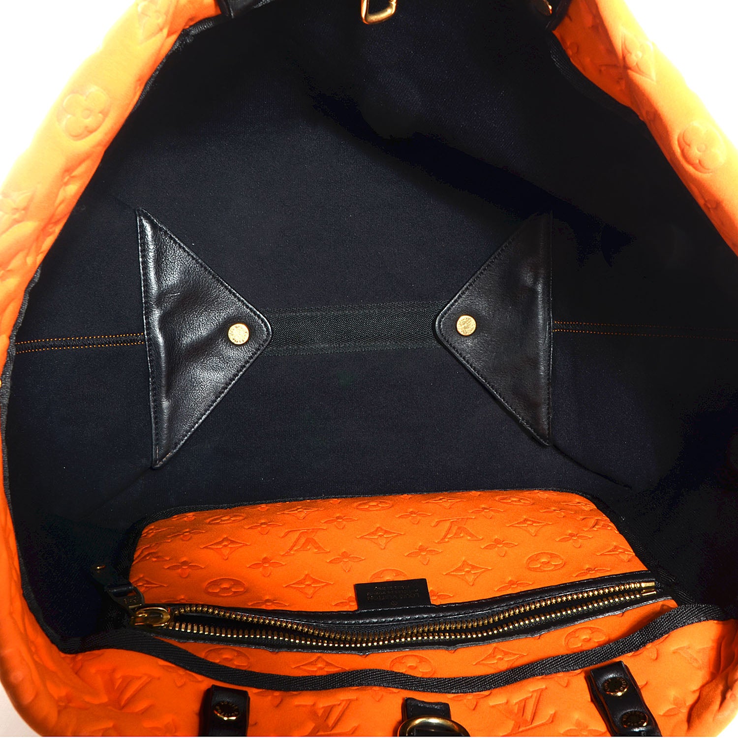 Louis Vuitton Monogram Scuba MM Orange 5 of 8