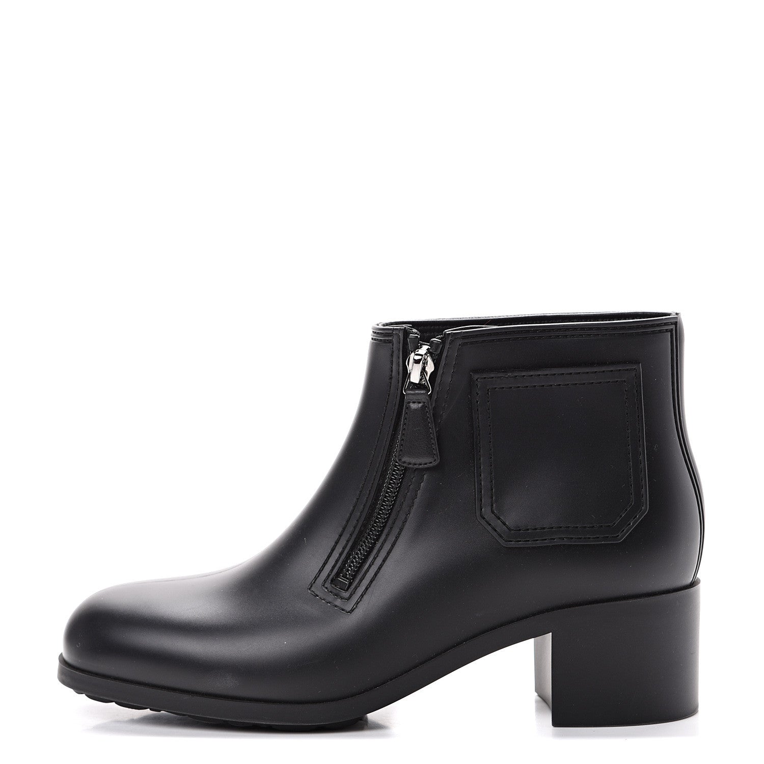 Chanel PVC CC Short Boots 38 Black 1 of 8