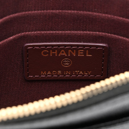 Chanel Caviar Quilted Classic Zip Pouch Black 6 of 8