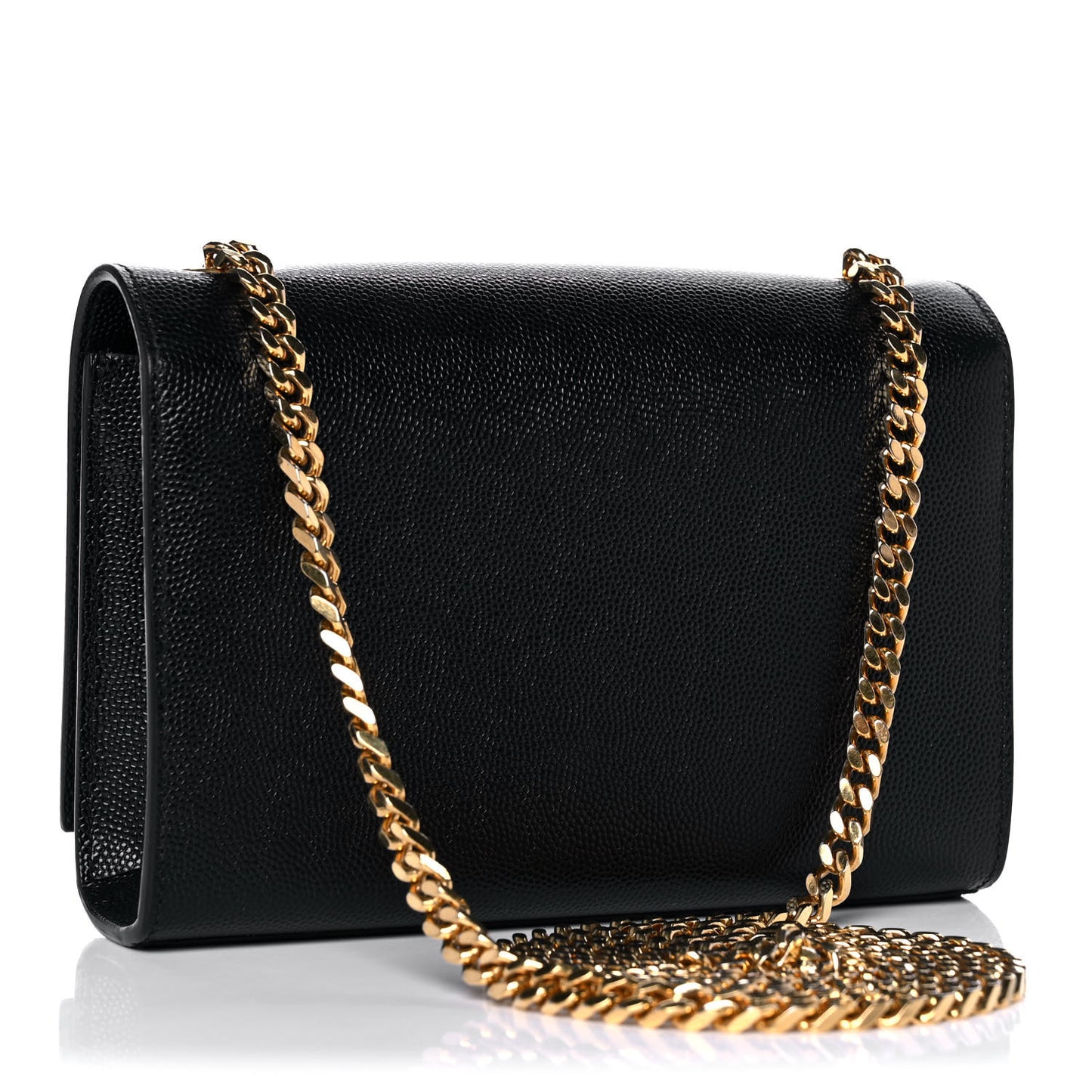 Grain De Poudre Small Monogram Kate Satchel Black