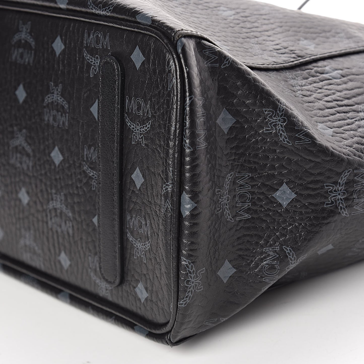 Visetos Medium Project Reversible Shopper Tote Black