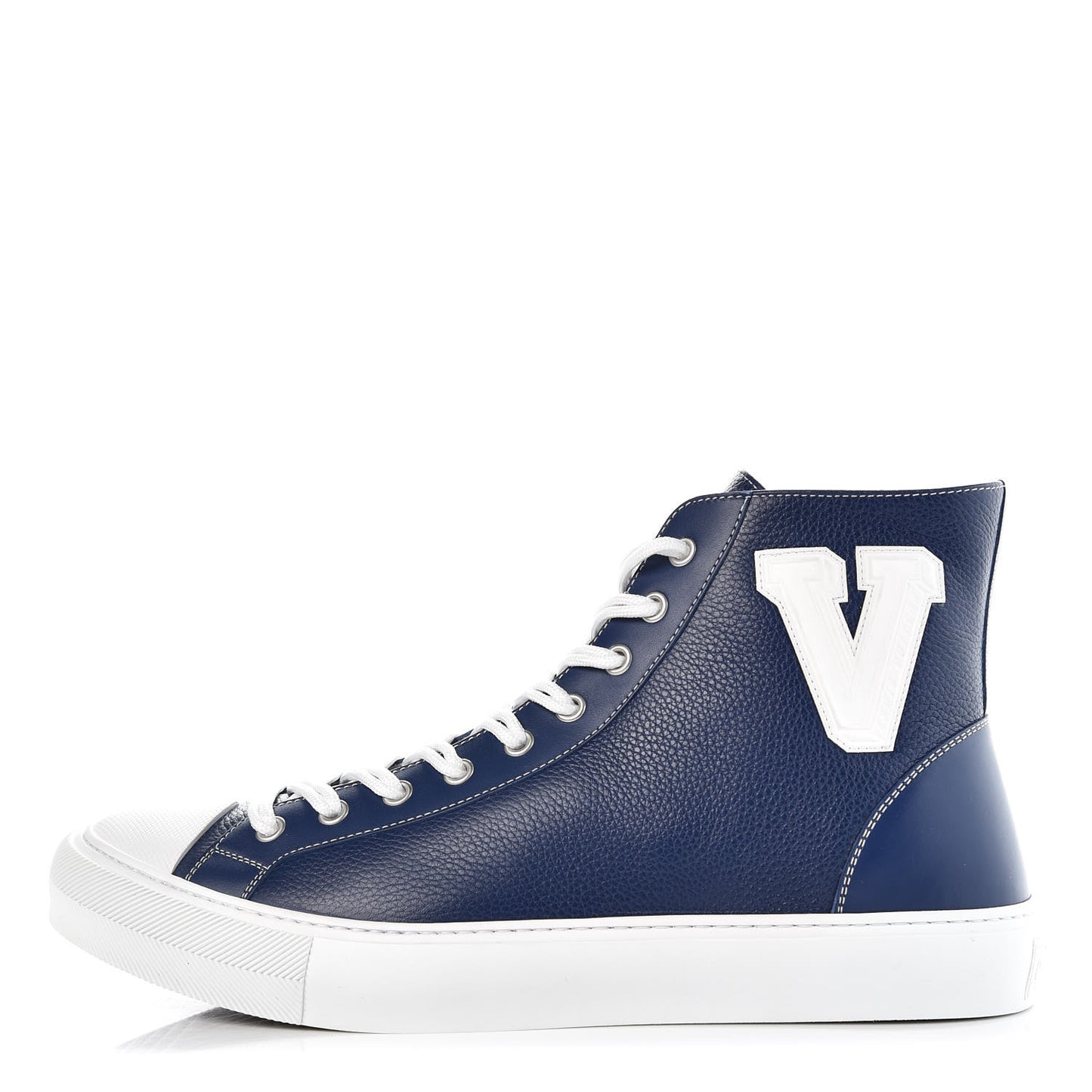 Calfskin Tattoo Sneaker Boots 8.5 Blue