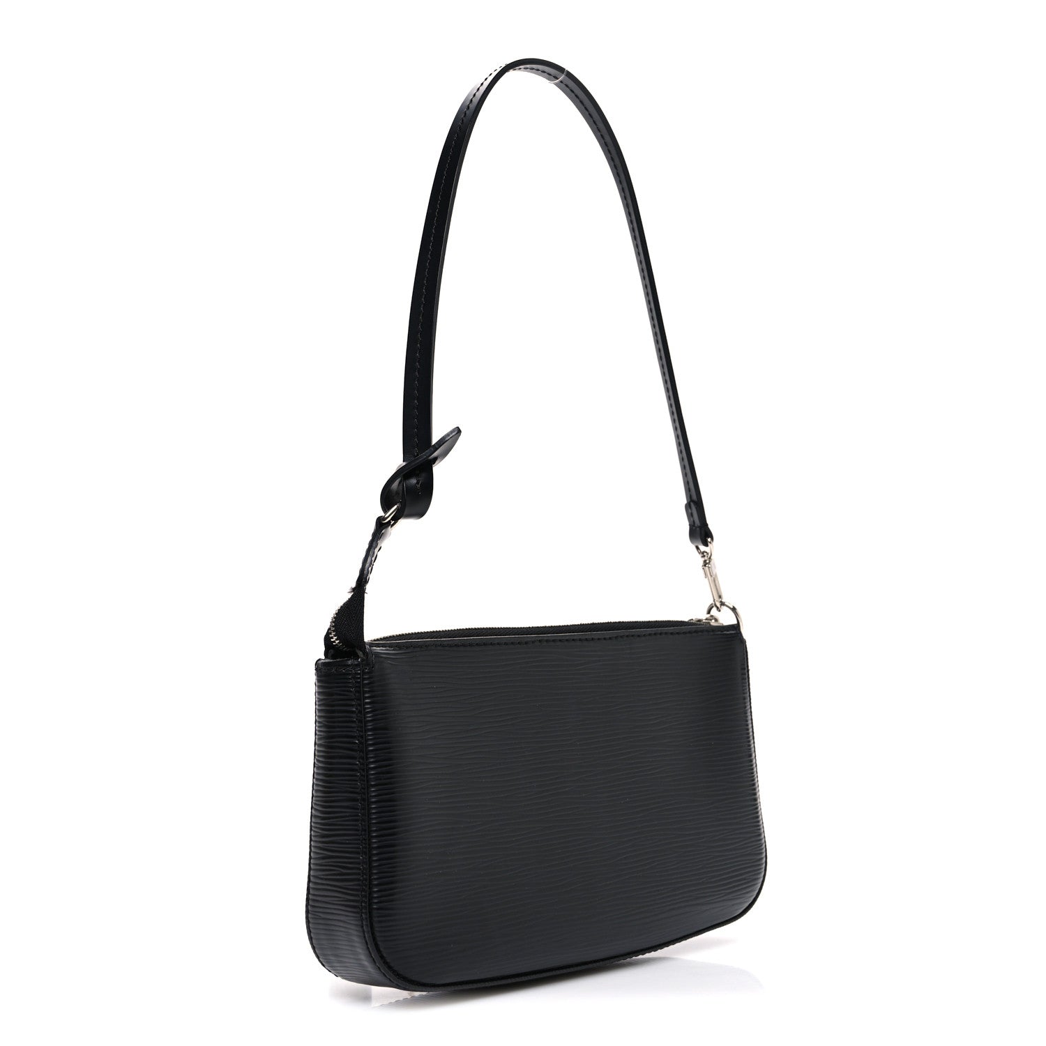 Louis Vuitton Epi Pochette Accessories NM Black 3 of 9