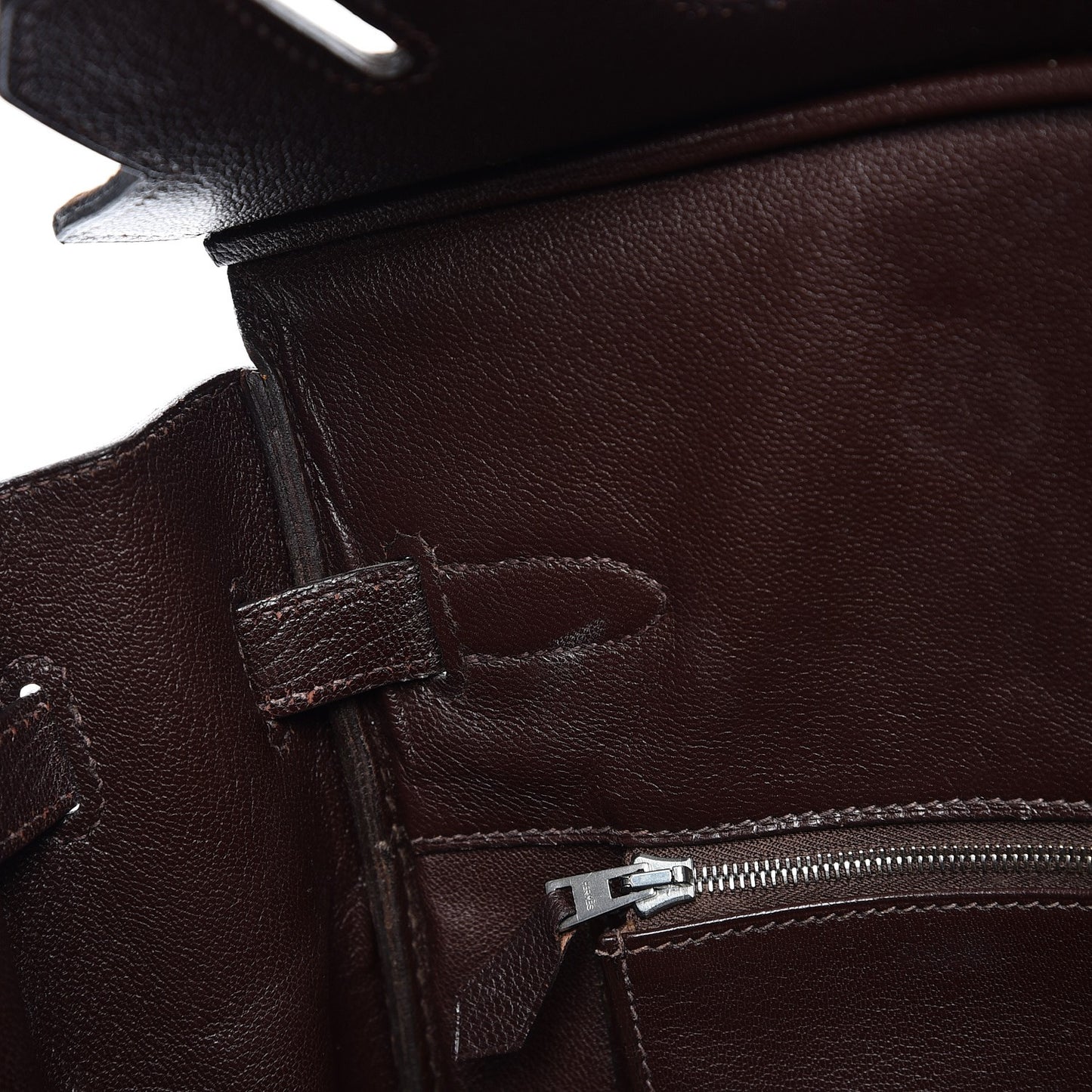 Chevre de Coromandel HAC Birkin 32 Cocoan