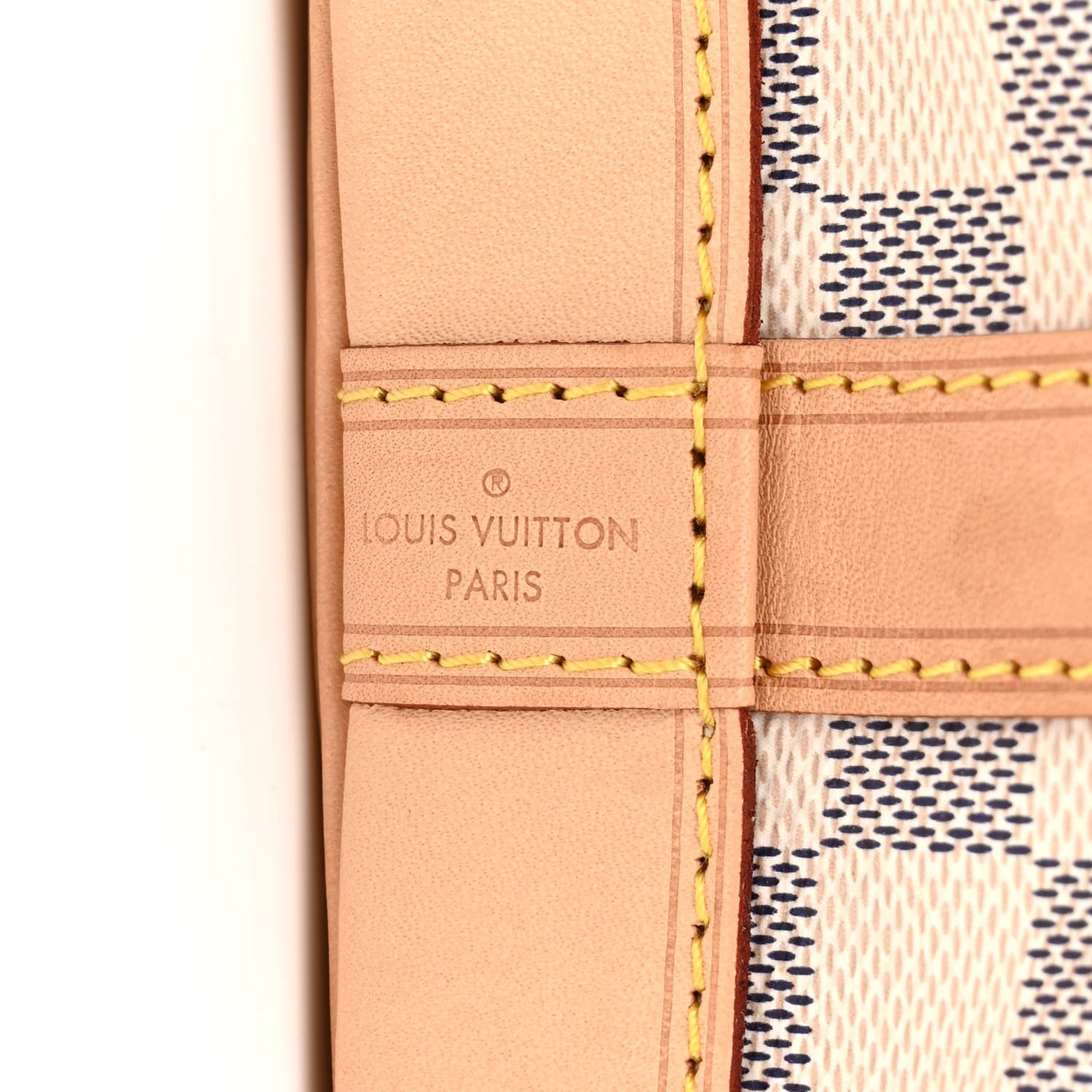 Louis Vuitton Damier Azur Noe BB 6 of 8
