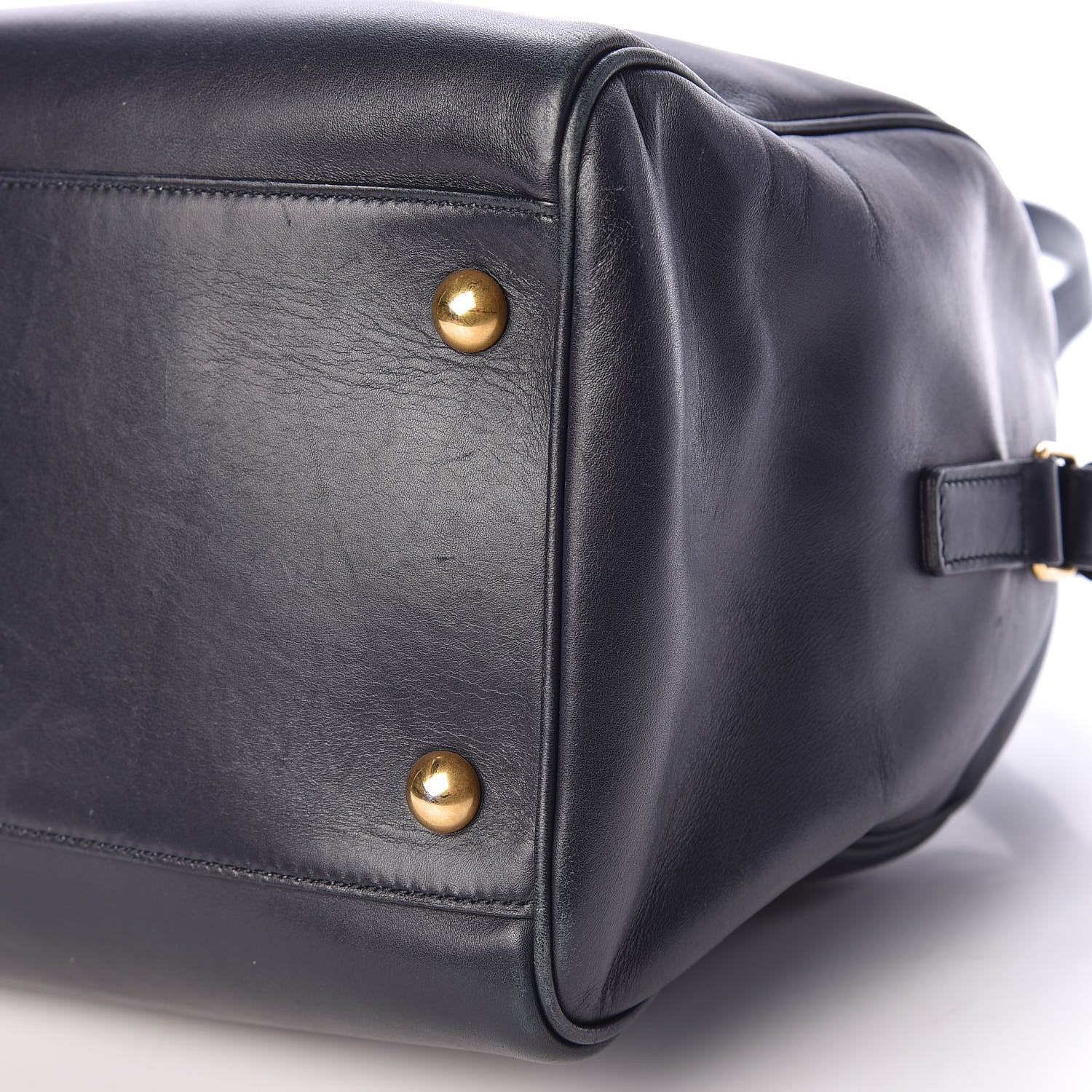 Saint Laurent Calfskin Classic Duffle 6 Marine 6 of 18