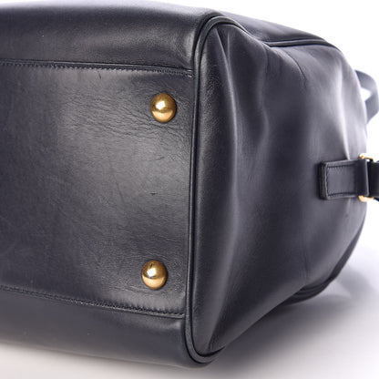 Saint Laurent Calfskin Classic Duffle 6 Marine 6 of 18