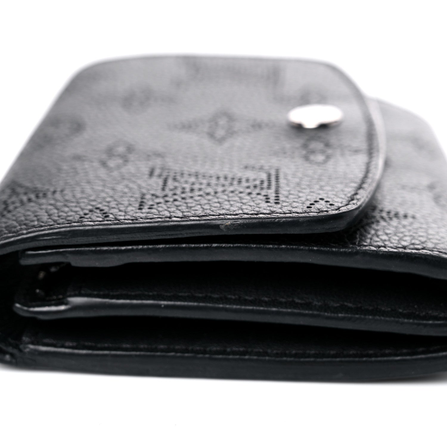 Louis Vuitton Mahina Iris Compact Wallet NM Black 9 of 10