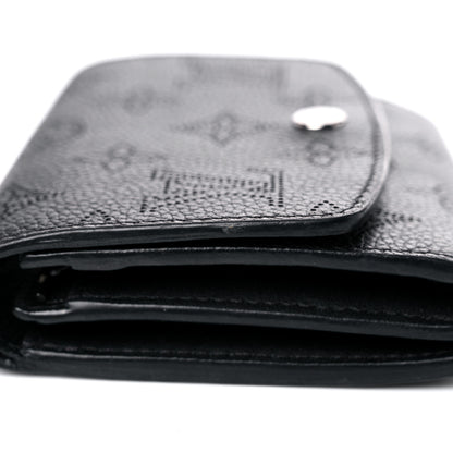 Louis Vuitton Mahina Iris Compact Wallet NM Black 9 of 10