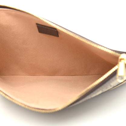 Gucci GG Supreme Monogram Large Ophidia Pouch Clutch Brown 5 of 8