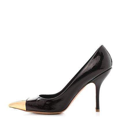 Louis Vuitton Vernis Allamanda Pumps 38.5 Amarante 1 of 13