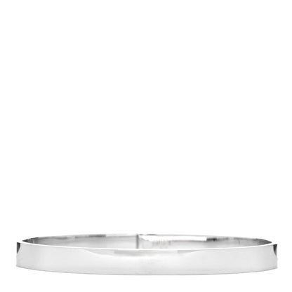 Hermes 18K White Gold Diamond PM Kelly Bracelet SH 2 of 4