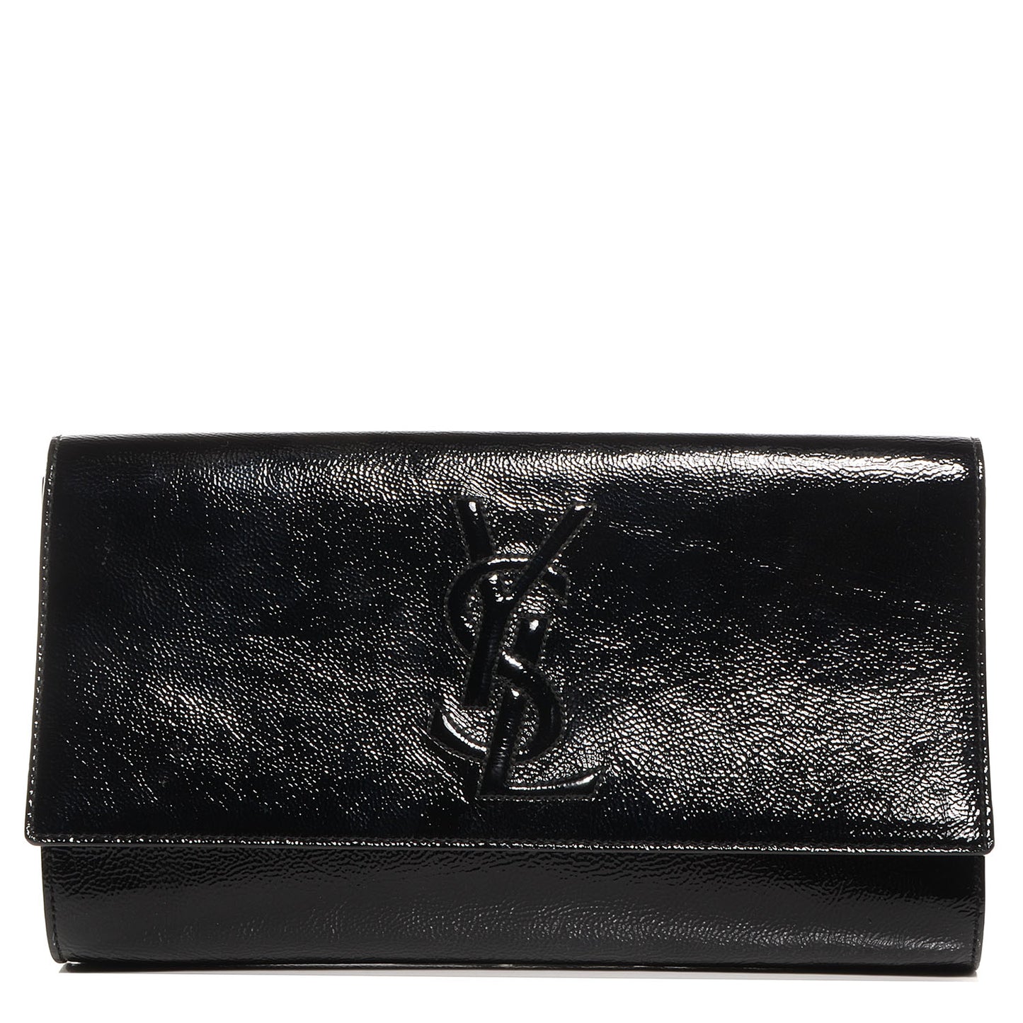 Patent Monogram Large Belle De Jour Clutch Black