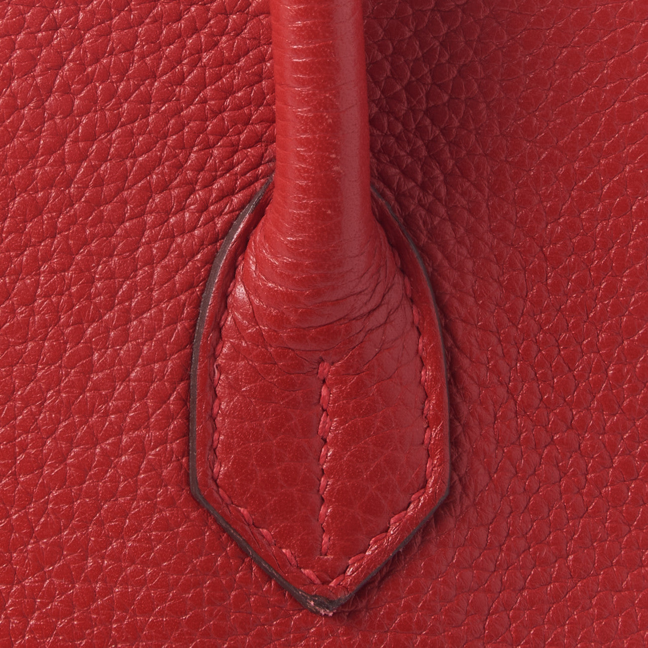 Hermes Taurillon Clemence Birkin 30 Rouge Casaque 7 of 30