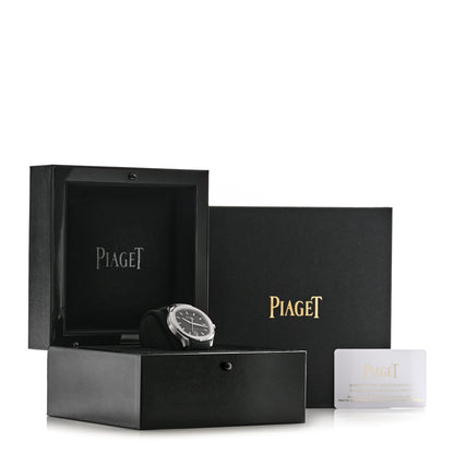 Piaget Stainless Steel Rubber 42mm Polo Date Automatic Watch Black 5 of 5