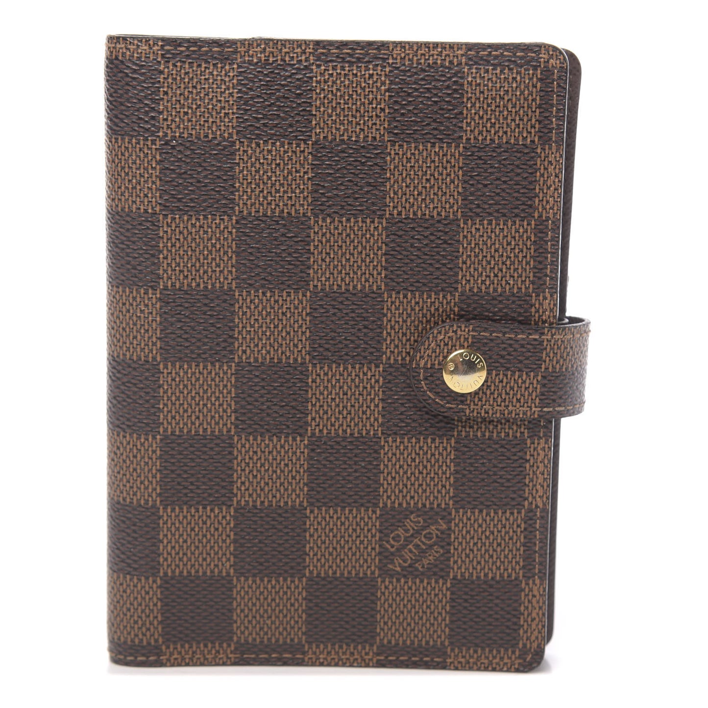 Damier Ebene Small Ring Agenda Cover