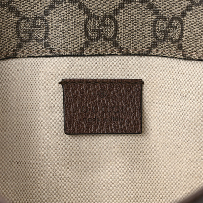 Gucci GG Supreme Monogram Neo Vintage Web Belt Bag Brown 6 of 9