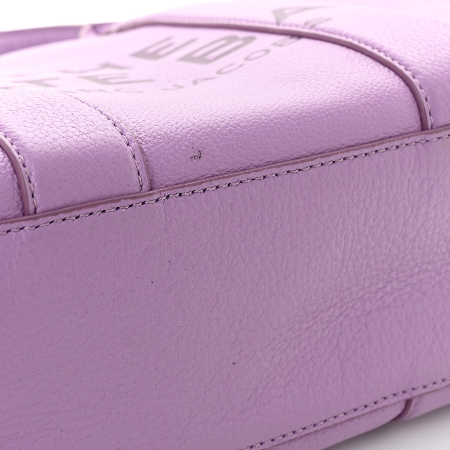 Grained Calfskin Small The Tote Bag Orchid Haze
