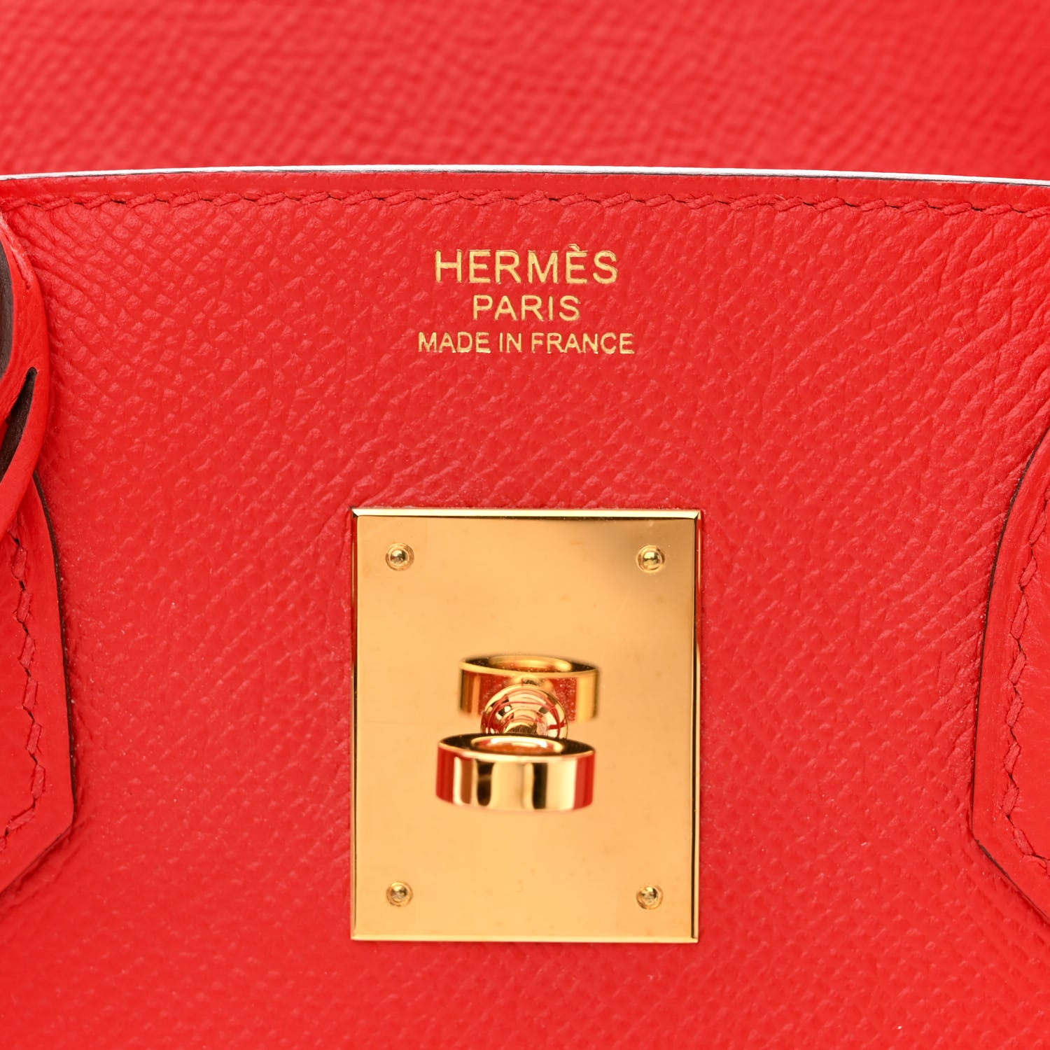Hermes Epsom BIRKIN 30 Rouge de Coeur 6 of 11