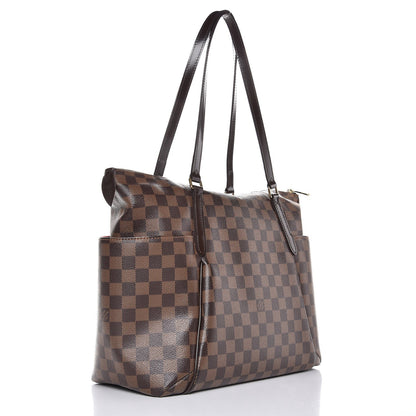 Louis Vuitton Damier Ebene Totally MM 3 of 9