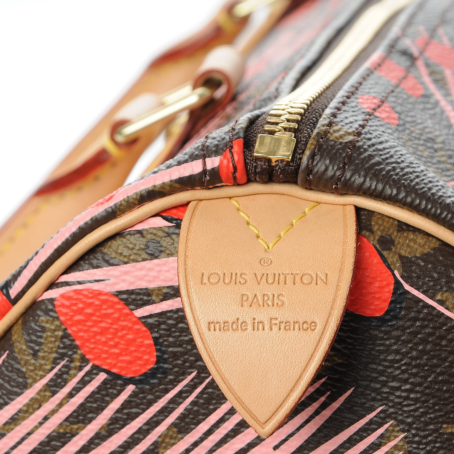 Louis Vuitton Monogram Jungle Dots Speedy 30 Sugar Pink Poppy 8 of 8