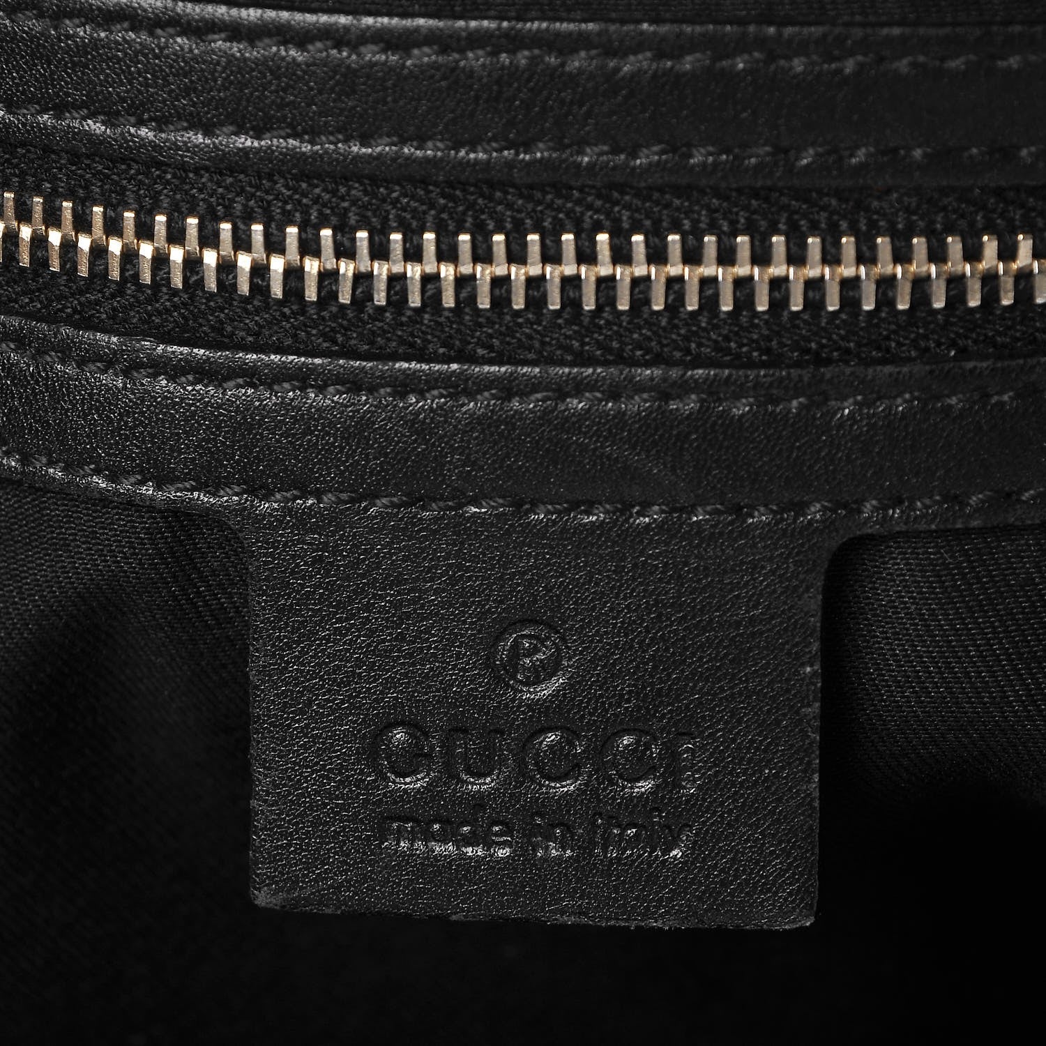 Gucci Calfskin Medium Pelham Shoulder Bag Black 5 of 11