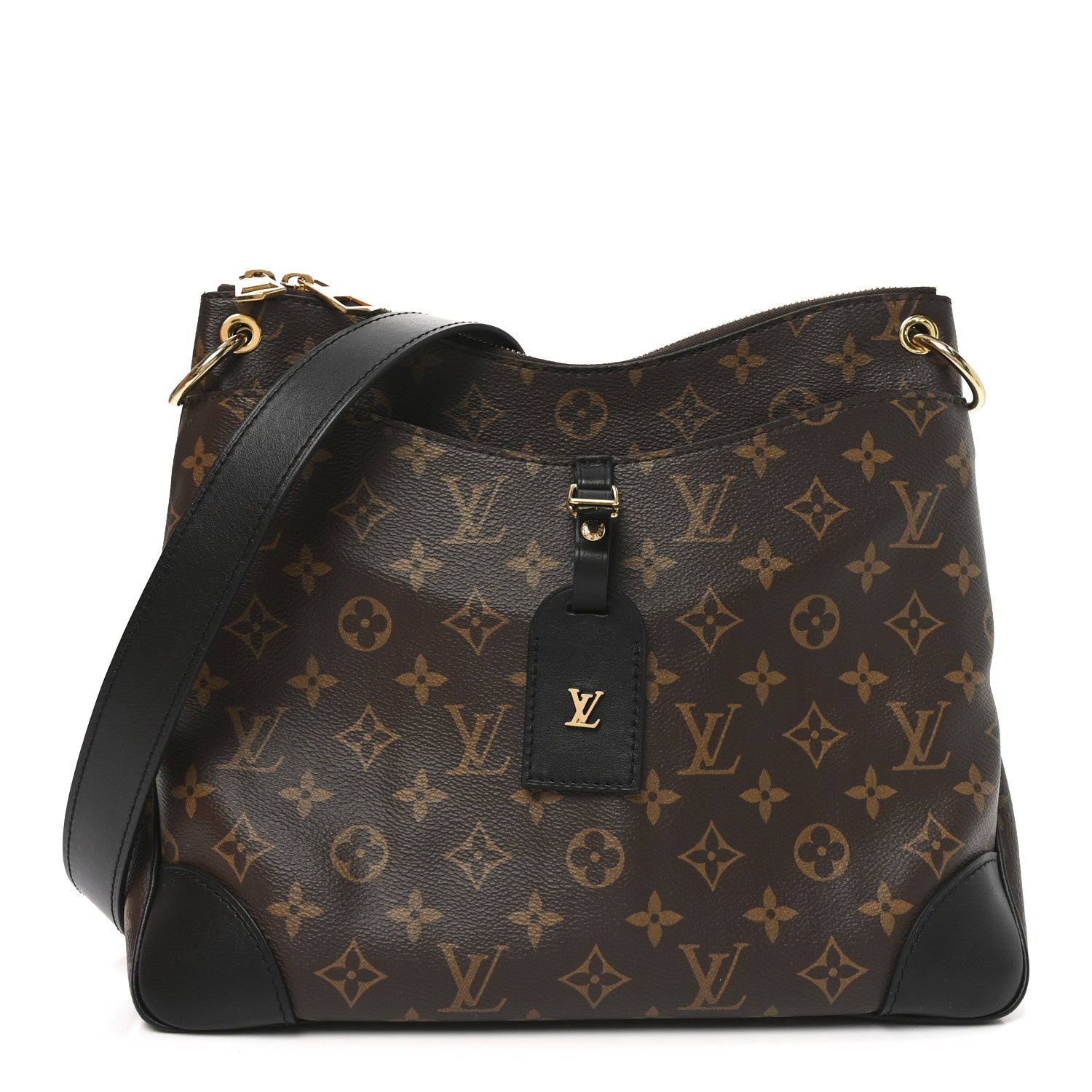 Louis Vuitton Monogram Odeon MM Black 1 of 10