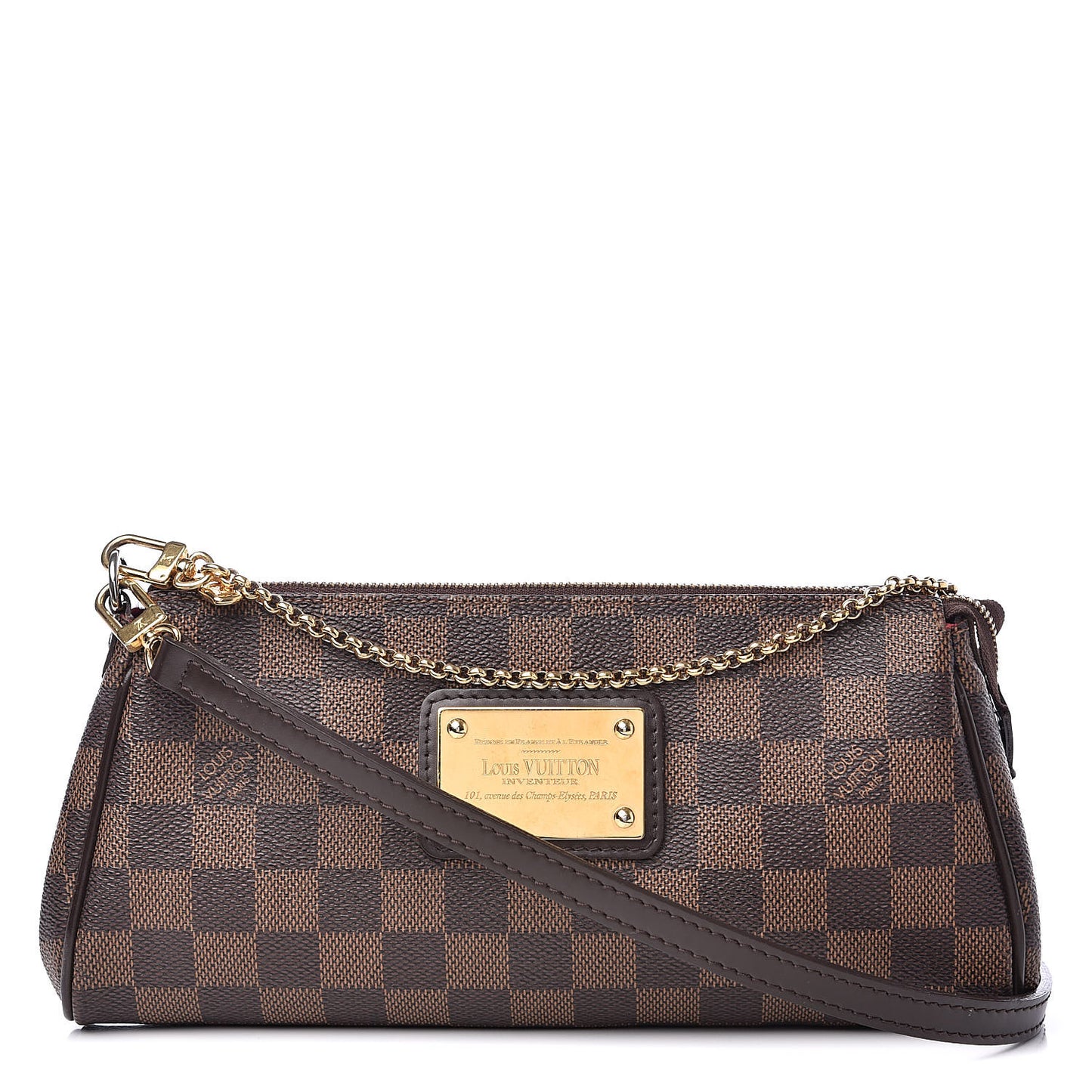 Damier Ebene Eva Clutch