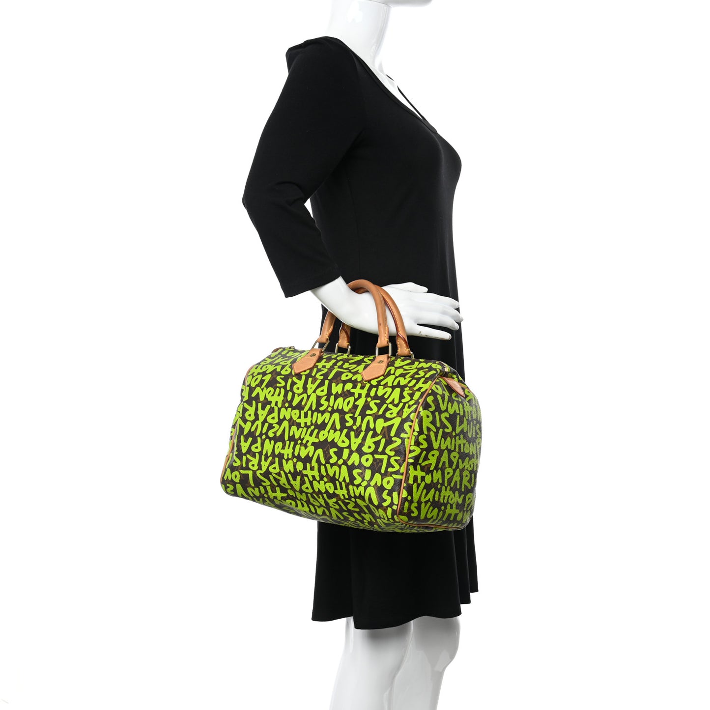 Monogram Graffiti Speedy 30 Green