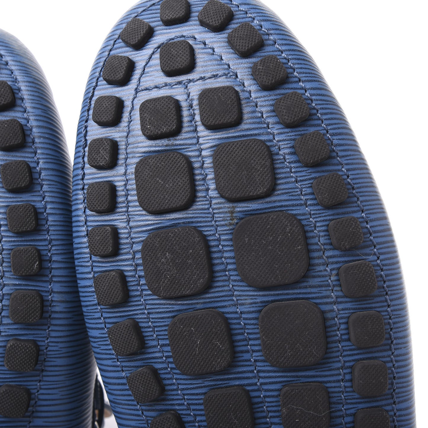 Epi Mens Moccasin Loafers 10 Blue