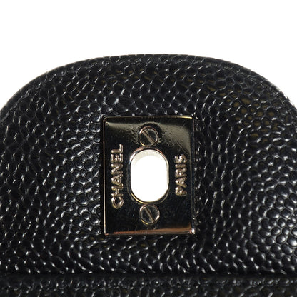 Chanel Caviar Quilted Jumbo Double Flap Black 8 of 8