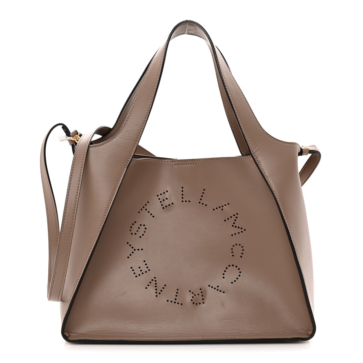 Stella McCartney Eco Alter Nappa East West Perforated Tote Moss 1 of 10