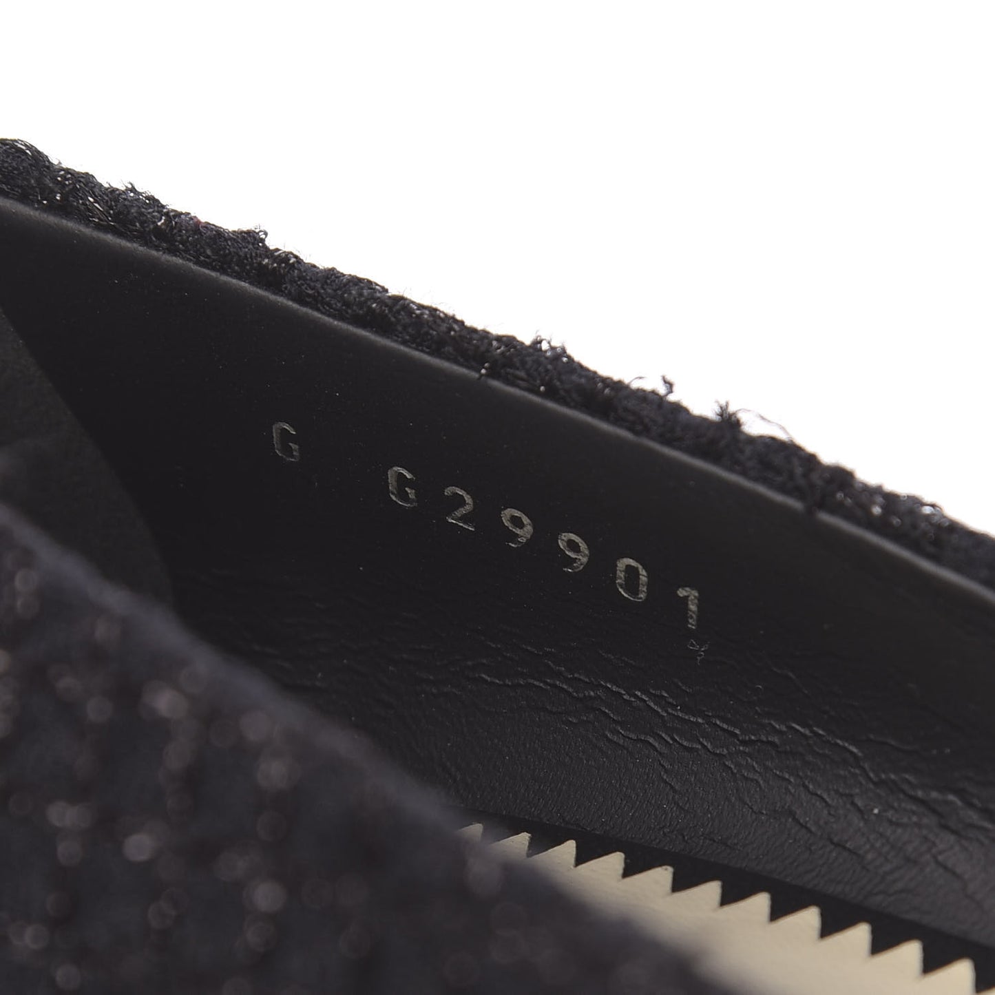 Lambskin Tweed CC Pump 41 Black