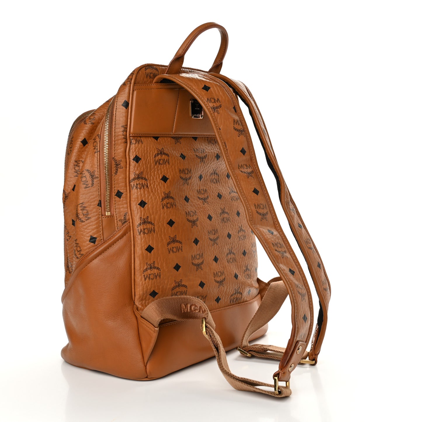 Visetos Medium Duke Backpack Cognac