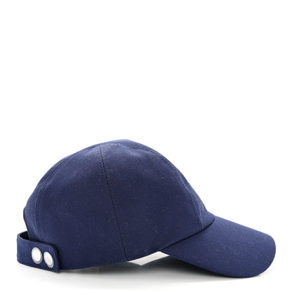 Hermes Cotton Davis Sunshine Hat 57 Marine 5 of 9