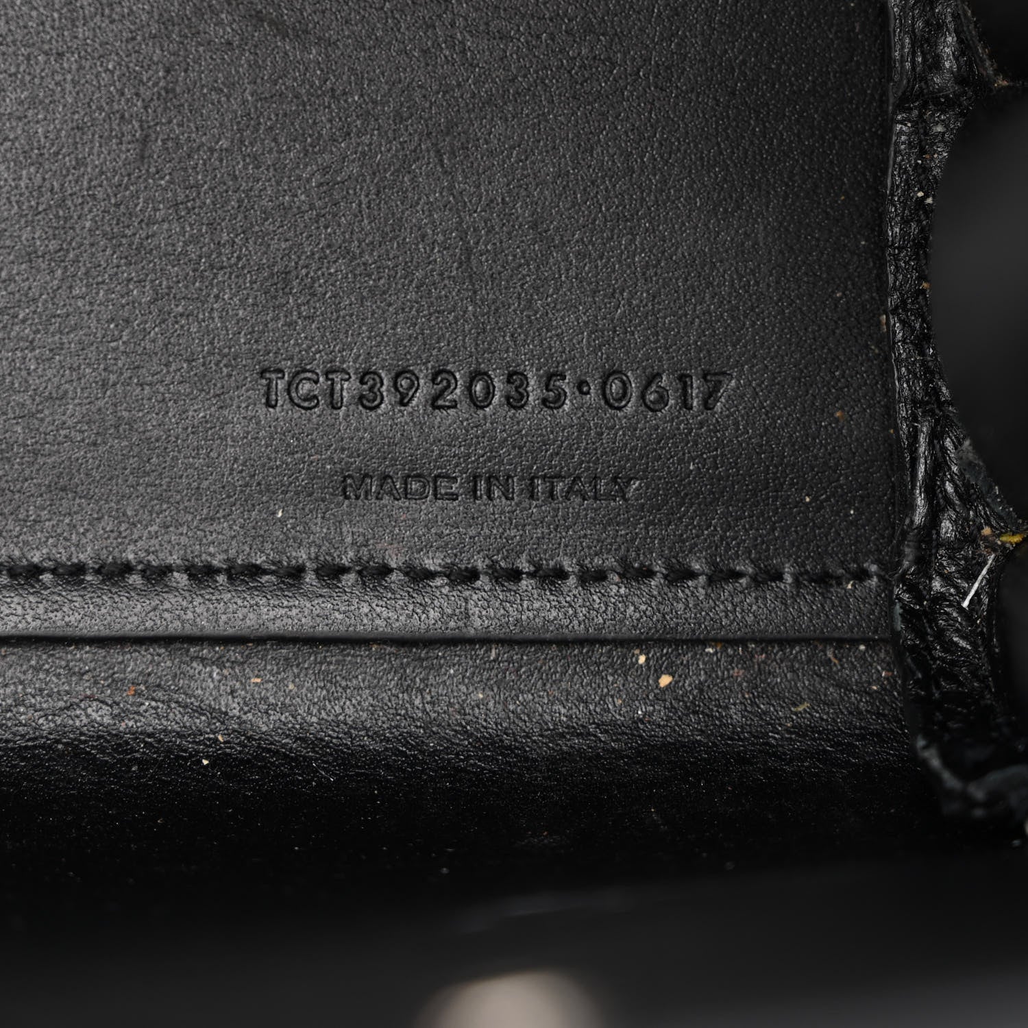 Saint Laurent Calfskin Crocodile Embossed Nano Sac De Jour Black 7 of 11