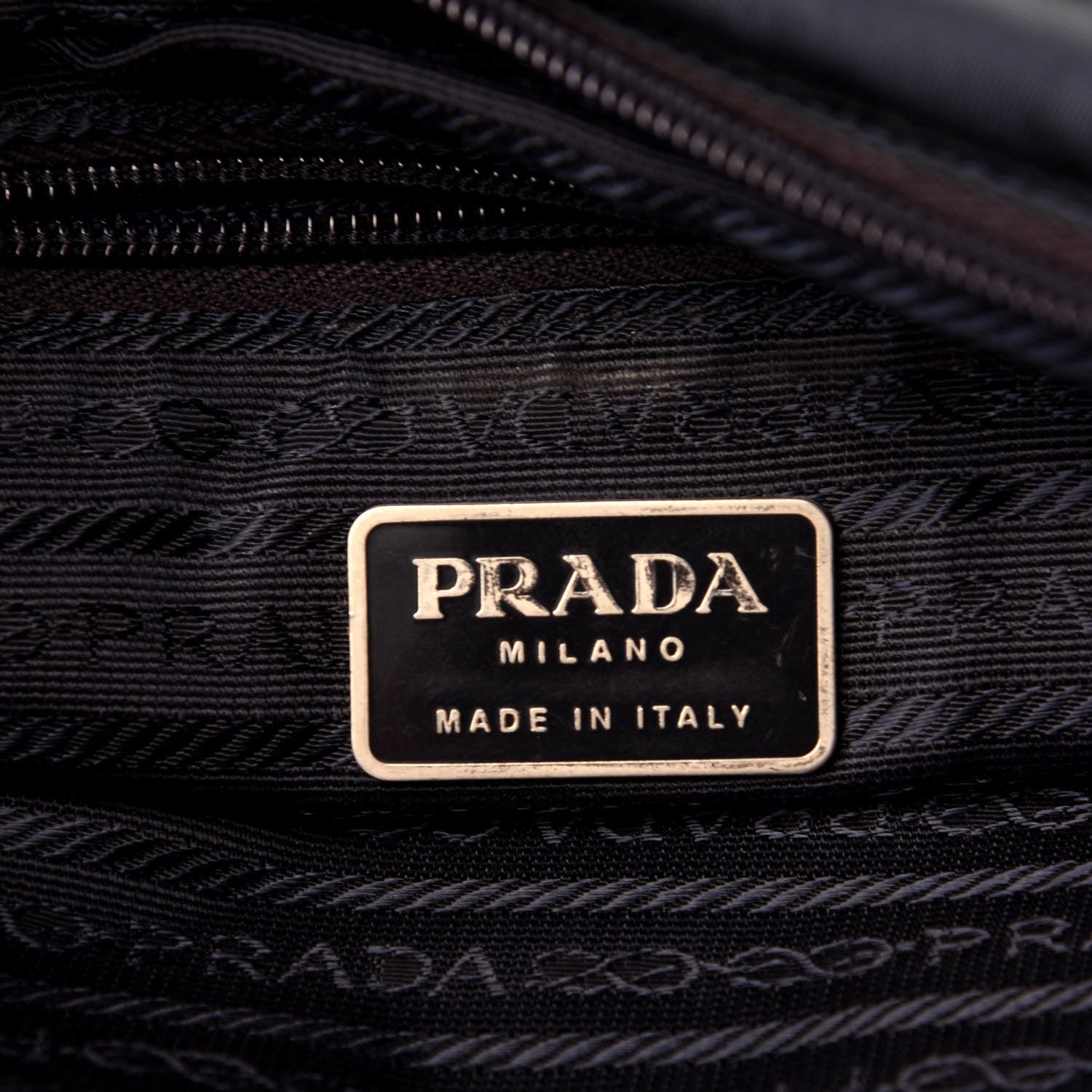 Prada Nylon Vela Messenger Bag Blue 17 of 18