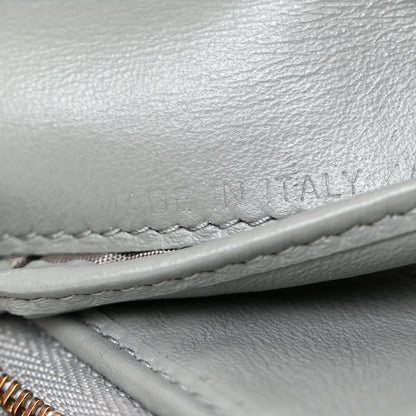 Christian Dior Oblique Saddle Lotus Wallet Grey 7 of 13