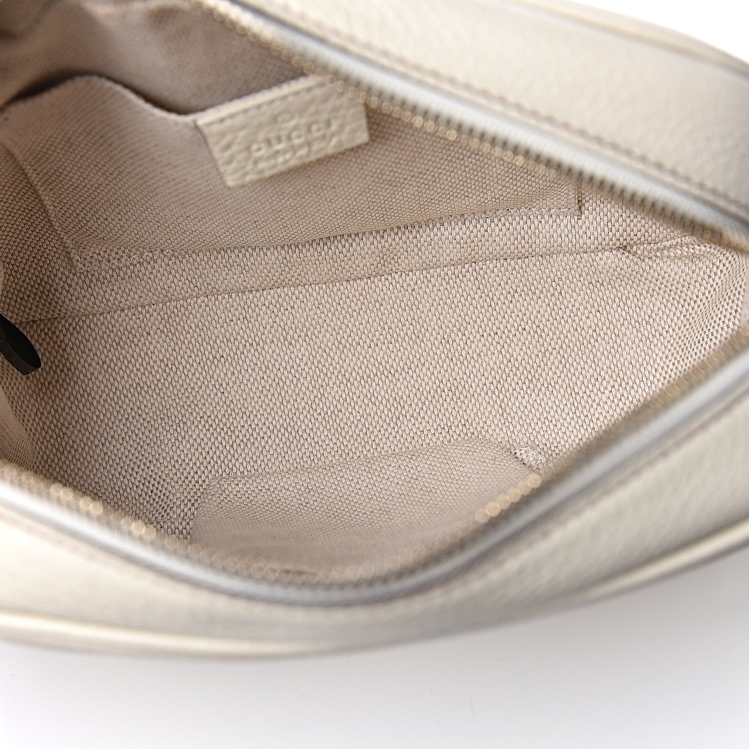 Gucci Pebbled Calfskin Small Soho Disco Bag Off White 5 of 10