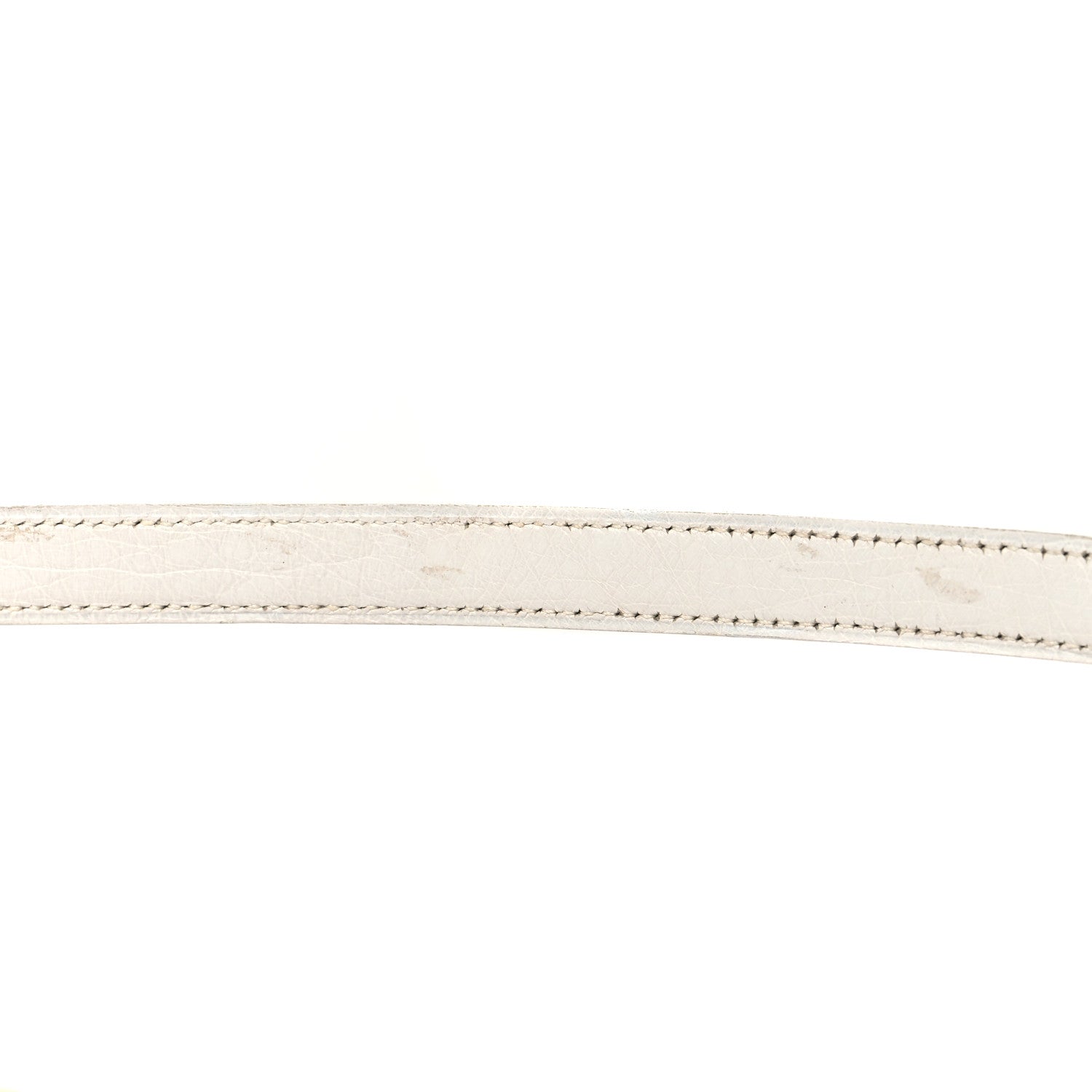 Hermes Ostrich Kelly Shoulder Strap White 5 of 5