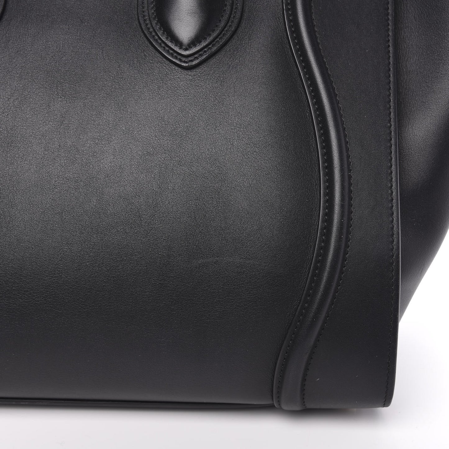 Smooth Calfskin Mini Luggage Black