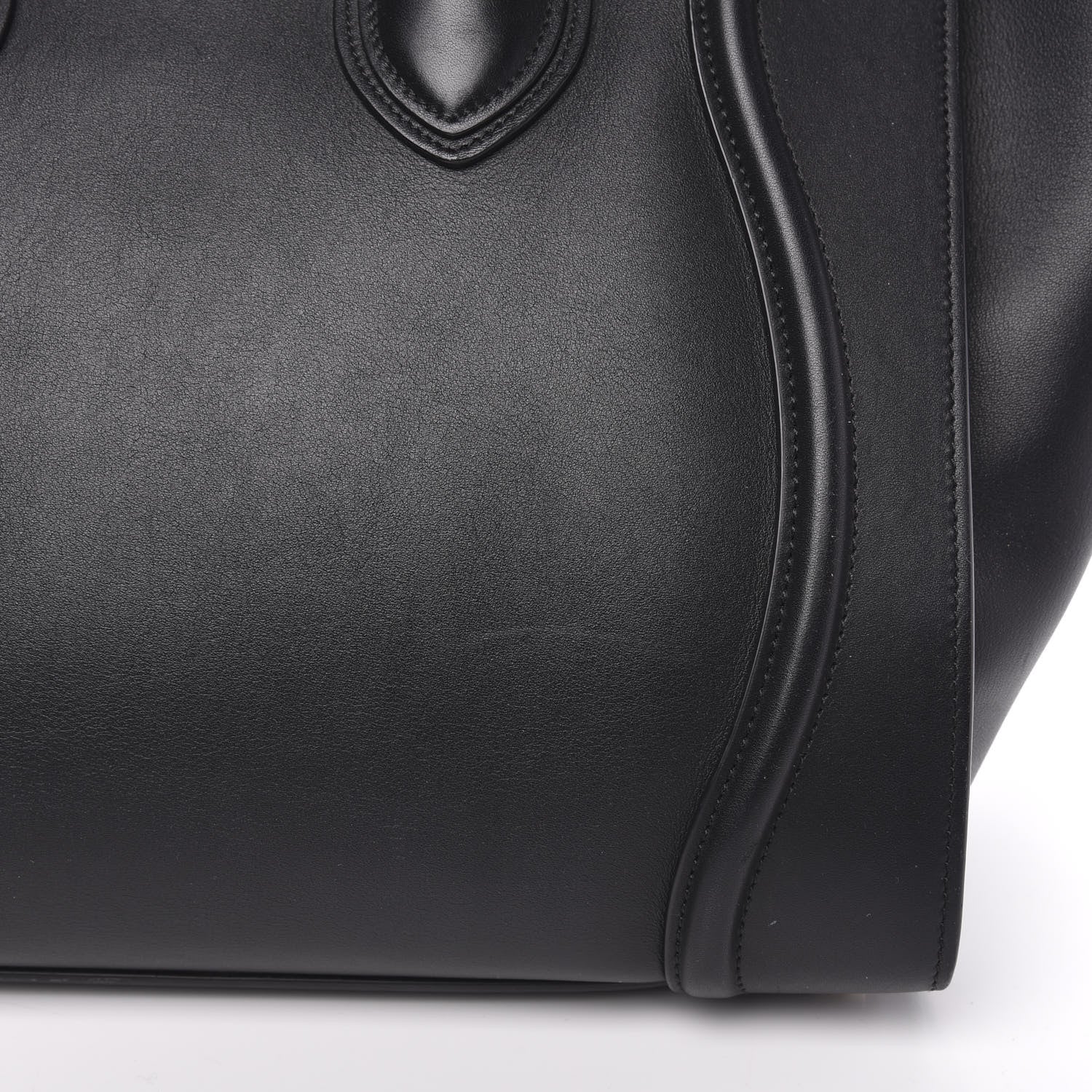 Celine Smooth Calfskin Mini Luggage Black 10 of 13