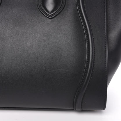 Celine Smooth Calfskin Mini Luggage Black 10 of 13