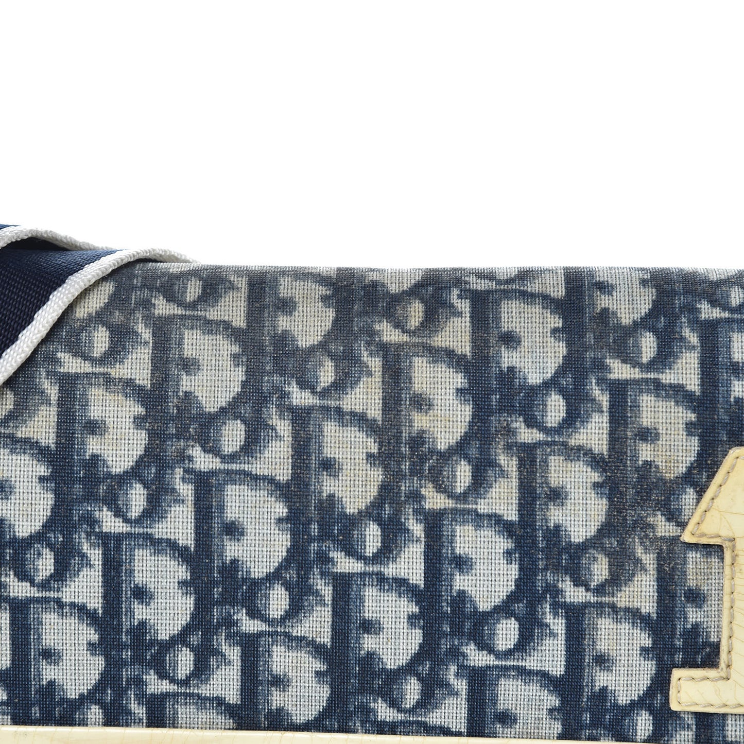 Monogram Messenger Bag Blue