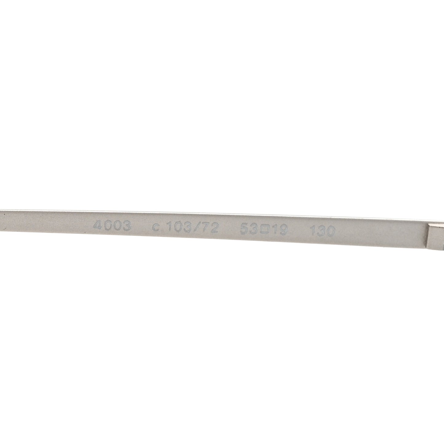 Metal CC Oval Sunglasses 4013 Blue