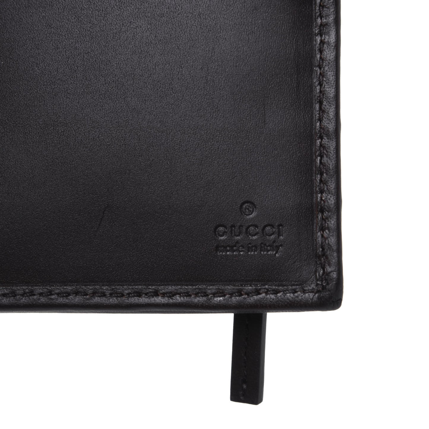 Monogram Calfskin Ladies Web Continental Wallet Beige Ebony Cocoa