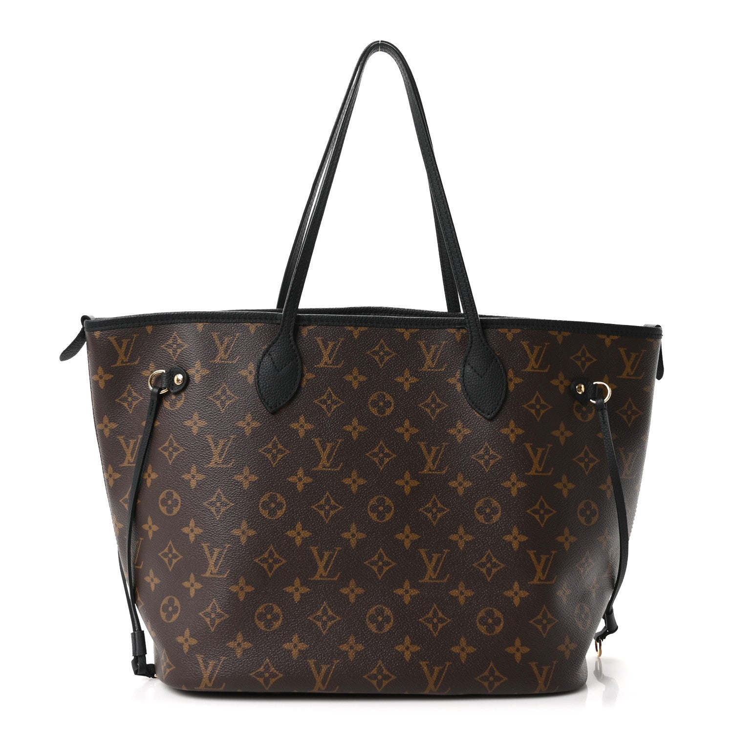 Louis Vuitton Monogram Calfskin Neo Neverfull Inside Out MM Black 1 of 10