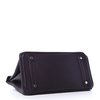 Hermes Togo Birkin 30 Raisin 3 of 8