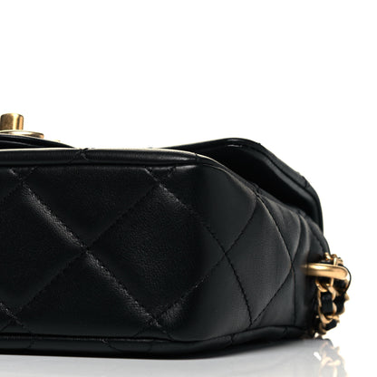 Chanel Lambskin Quilted Mini My Perfect Flap Black 6 of 9